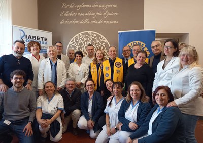 sala per la formaizone dei pazienti sulle tecnologie del diabete Forlì.jfif