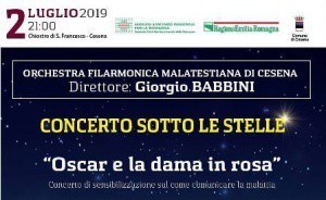 Il 2 luglio concerto benefico per sostenere progetto di musicoterapia nelle pediatrie di Cesena e Forlì