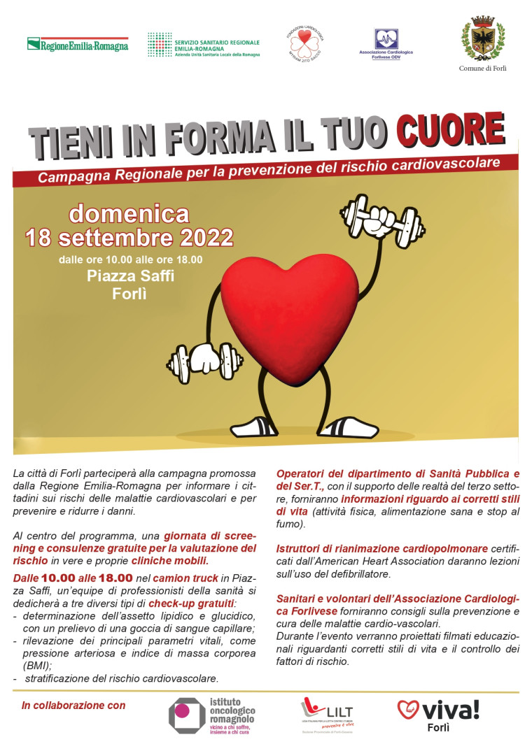 Tieni in forma il tuo cuore a Forlì