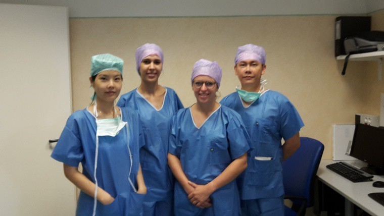 Chirurghi di fama internazionale in visita all&#039;Unità Operativa di Otorinolaringoiatria di Forlì per apprendere le tecniche robotiche OSAS