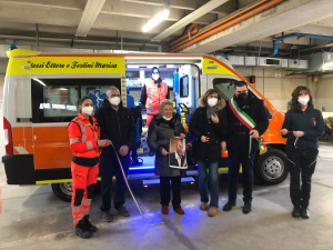 Donata un’ambulanza al servizio di Emergenza Territoriale Romagna soccorso 118 - sede di Ravenna