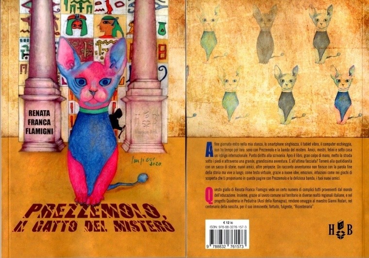 Prezzemolo e il Museo sottosopra.  Il libro sostiene il progetto Quadreria in Pediatria, Ospedale Morgagni-Pierantoni di Forlì