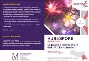 Corso HUB&SPOKE Romagna 'La terapia endovascolare dello Stroke ischemico', il 21 dicembre a Cesena