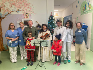 Concerto di Natale nella Pediatria dell’ospedale di Faenza