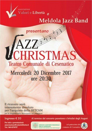 "Jazz Christmas", il 20 dicembre concerto benefico al Teatro Comunale di Cesenatico