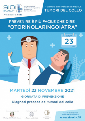 L' Ausl Romagna aderisce alla Prima Giornata Nazionale di Prevenzione SIOeChCF su "I Tumori del Collo" (23 novembre)   