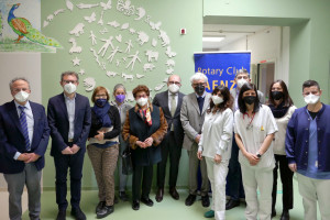 Il Rotary contribuisce all’umanizzazione delle cure in Pediatria di Faenza