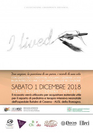 I Lived, il 1 dicembre a Cesena spettacolo a favore della Pediatria e Terapia Intensiva Neonatale del Bufalini