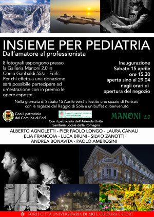 Mostra fotografica per la Pediatria dell&#039;ospedale di Forlì 