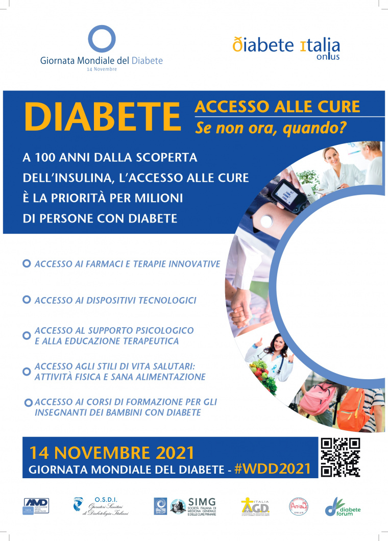 Giornata Mondiale del Diabete 2021 in Ausl Romagna