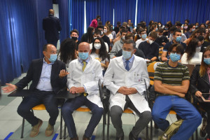 Primo giorno di lezione all'ospedale di Forlì per gli studenti del Terzo anno del corso di Laurea in Medicina e Chirurgia