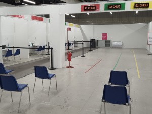L&#039;hub vaccinale di Forlì raddoppia gli spazi e cambia i percorsi di accesso