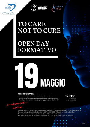 &quot;To care, not To cure&quot;  Open Day formativo il 19 maggio a Faenza. Un’iniziativa promossa da AISLA in collaborazione con i Centri Clinici NeMO e l’Associazione Insieme a Te