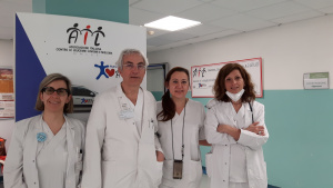 D.ssa Alessandra D&#039;Addio, Prof. Francesco Lanza, D.ssa Michela Rondoni, D.ssa Claudia Cellini