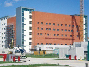 Una veduta dell'Ospedale di Ravenna