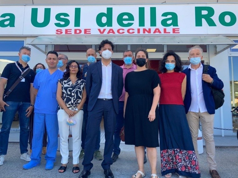 Attiva a Rimini la nuova sede vaccinale provinciale