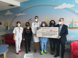 95 mila euro donati alla Pediatria di Rimini da Commercianti Indipendenti Associati - Conad Romagna