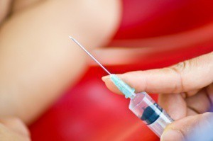 Una vaccinazione pediatrica