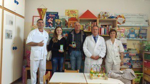 Donazione alla Pediatria di Ravenna in ricordo di Tullio Mancini