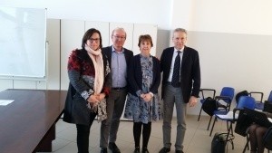 Da sinistra Annamaria Carlini, Stefano Busetti, Tiziana Perin, Gianfranco Cicchetti