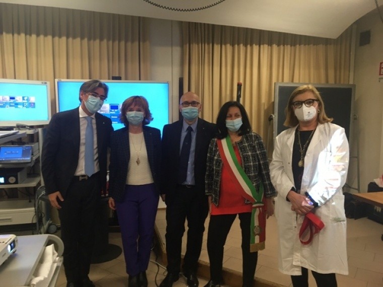 Ospedale Ceccarini, Banca Malatestiana dona Sistema di Videolaparoscopia alla Chirurgia