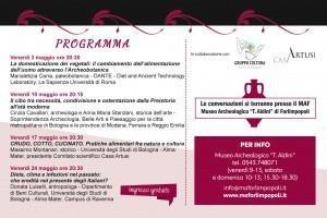 Conversazioni al museo Archeologico di Forlimpopoli in collaborazione con Ausl Romagna Cultura (maggio 2019)