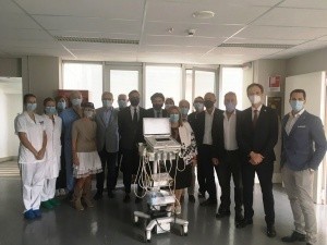I Rotary club dell'area Romagna Centro donano ecografo di ultima generazione alla Rianimazione dell’ospedale Bufalini di Cesena