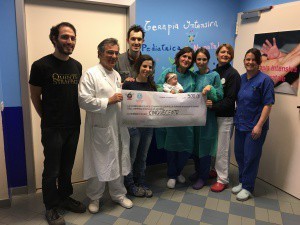 Donati 500 euro alla Terapia Intensiva Neonatale dell’ospedale Bufalini