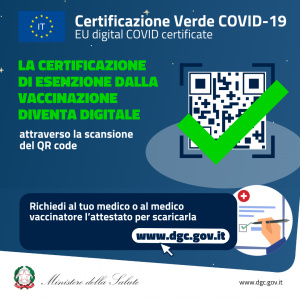Ministero della Salute: la certificazione di esenzione dalla vaccinazione diventa digitale