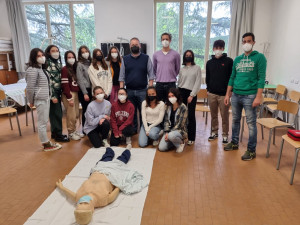 Studenti del Liceo Scientifico al Centro di Formazione dell’AUSL della Romagna di Forlì per apprendere le tecniche di primo soccorso