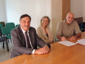 Pedrielli, Melucci e Lonzi firmano il Protocollo a Ravenna, presso la sede legale dell’AUSL 