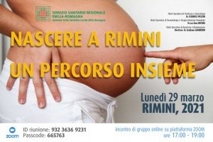 Nascere a Rimini: Incontro on-line rivolto a tutte le donne in gravidanza nel terzo trimestre e alle loro famiglie per informazioni