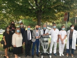Ospedale Bufalini, Rotary Club Cesena, Forlì e Valle Savio donano ecografo al Pronto Soccorso