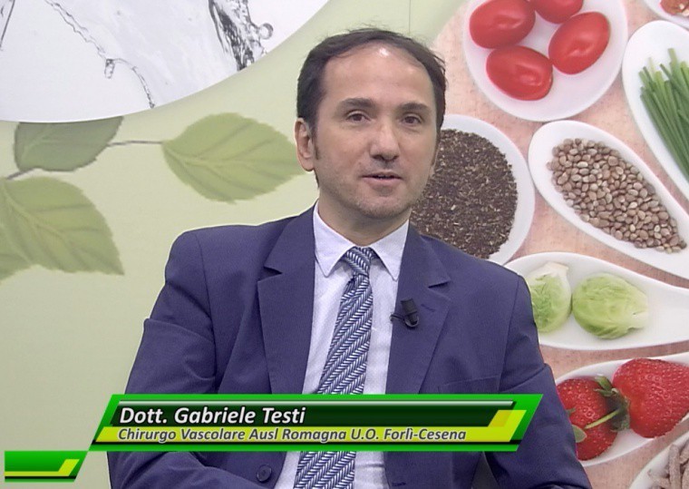 Da oggi in onda in tutta Italia la puntata di Tuttobene con ospite il dottor Gabriele Testi della Chirurgia Vascolare di Forlì