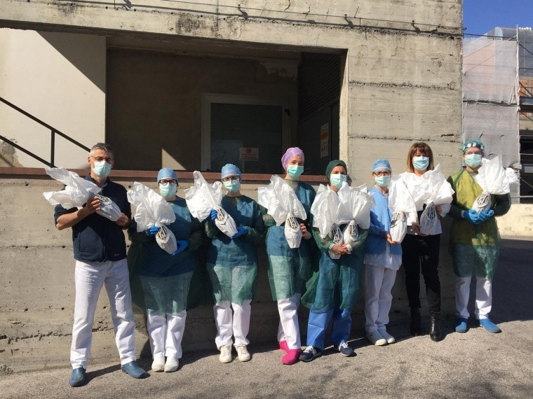Centinaia di uova di cioccolata in dono all’ospedale Bufalini, &#039;grazie a tutti&#039;