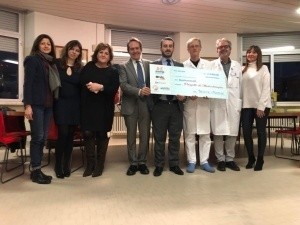 Donazione alla Pediatria di Forlì con i fondi raccolti dallo spettacolo benefico