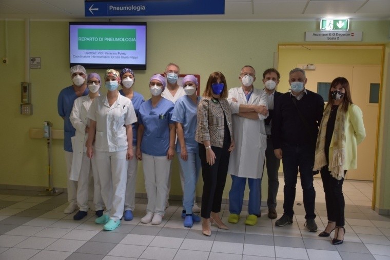 Donato da Bandini e Casamenti srl alla Pneumologia dell’ospedale di Forlì un innovativo aggiornamento tecnologico per il sistema di ventilazione per ossigenoterapia ad alti flussi
