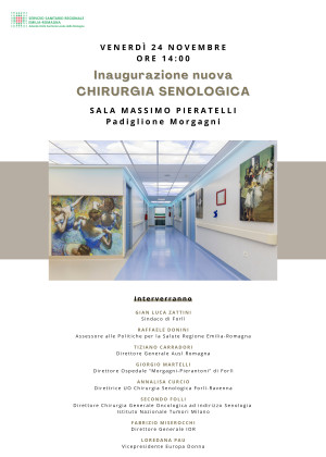 Inaugurazione chirurgia senologica Forlì