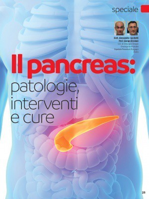 Sulla rivista Mia Farmacia uno speciale su  Pancreas : patologie, interventi a cure, a firma  del prof.Giorgio Ercolani e del dottor Alessandro Cucchetti