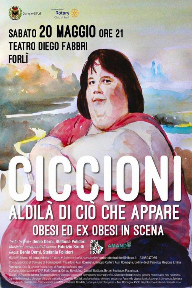 Golosi del proprio bene. A Forlì un percorso teatrale con i pazienti obesi (Prima: 20 maggio 2017)