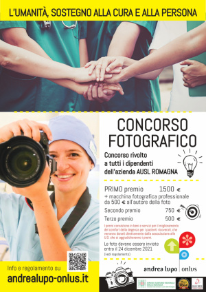 Concorso fotografico per dipendenti Ausl Romagna (scadenza 24 dicembre)