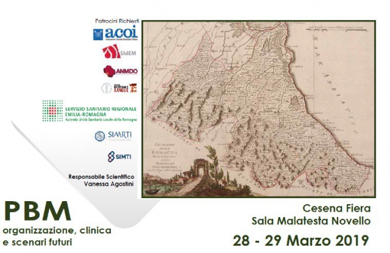 “PBM: organizzazione, clinica e scenari futuri”, convegno scientifico il 28 e 29 marzo a Cesena