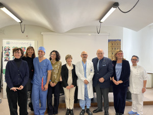 Donata da RivieraBanca una colonna laparoscopica al Centro di Chirurgia Bariatrica dell’ospedale di Riccione