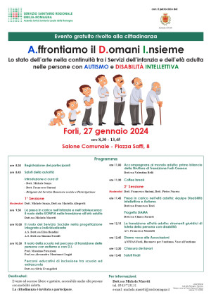 “A.ffrontiamo il D.omani I.nsieme” :  Forlì 27 gennaio 2024