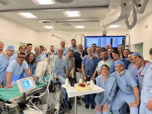 Il primo intervento di TAVI in Emodinamica in Ausl Romagna, senza cardiochirurgia, effettuato all'ospedale di Forlì