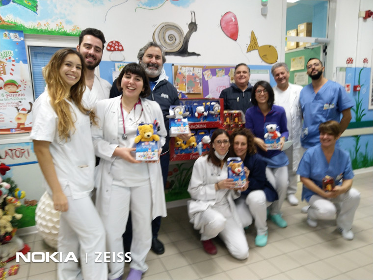 Doni ai piccoli pazienti della Pediatria di Ravenna dall’Avis provinciale