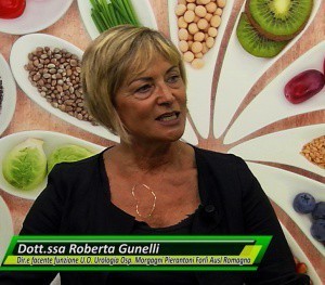 La dottoressa Roberta Gunelli alla trasmissione &quot;Tuttobene&quot; di Teleromagna
