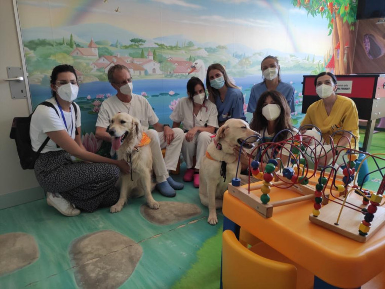 Dog therapy in Pediatria a Forlì 