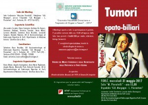 Meeting tumori epato-biliari (Ospedale di Forlì 31 maggio)