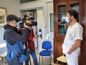 Il dottor Luca Savelli direttore Ginecologia e Ostetricia di Forlì sul Tg3